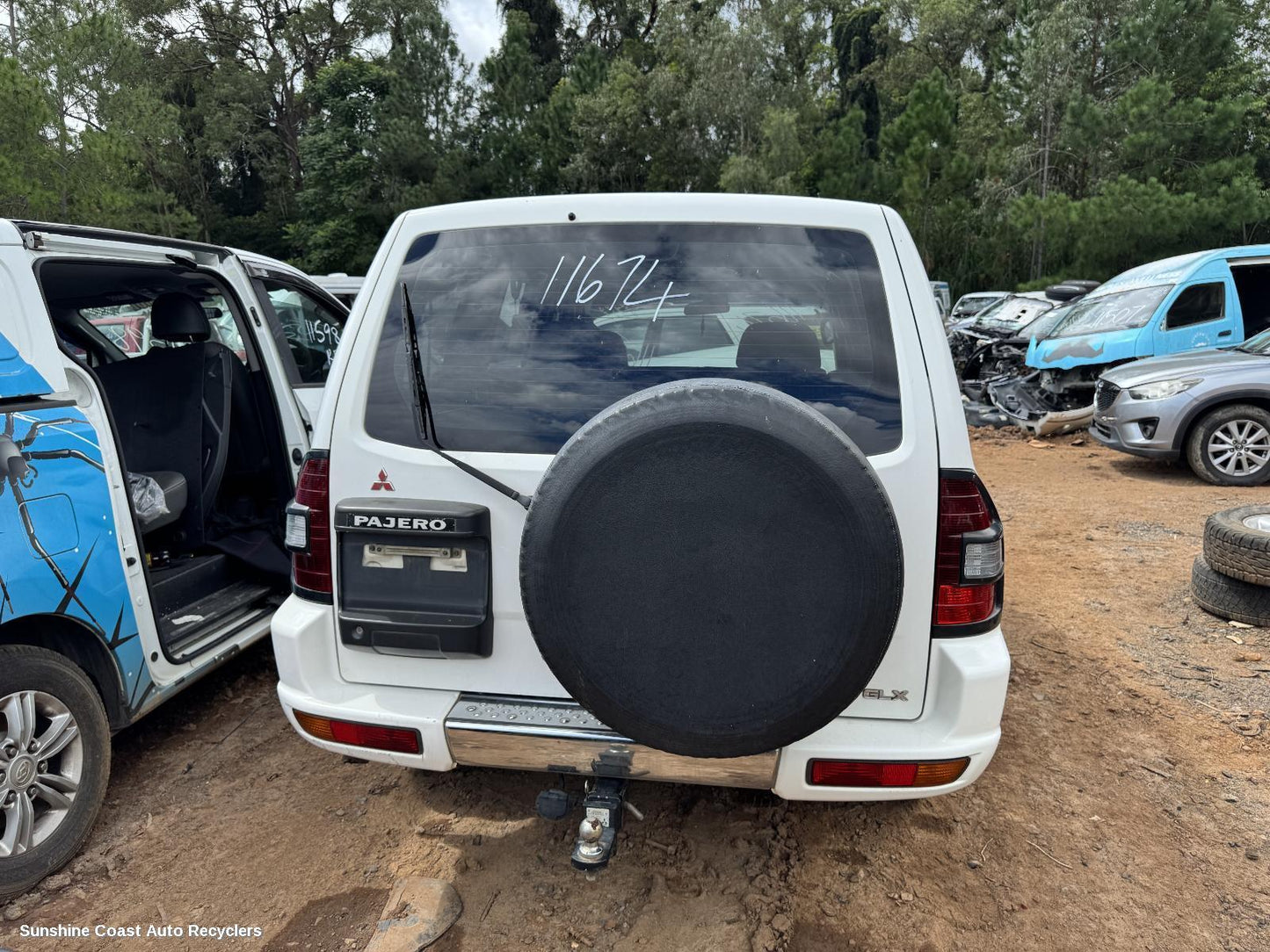 2002 Mitsubishi Pajero Seatbelt Stalk