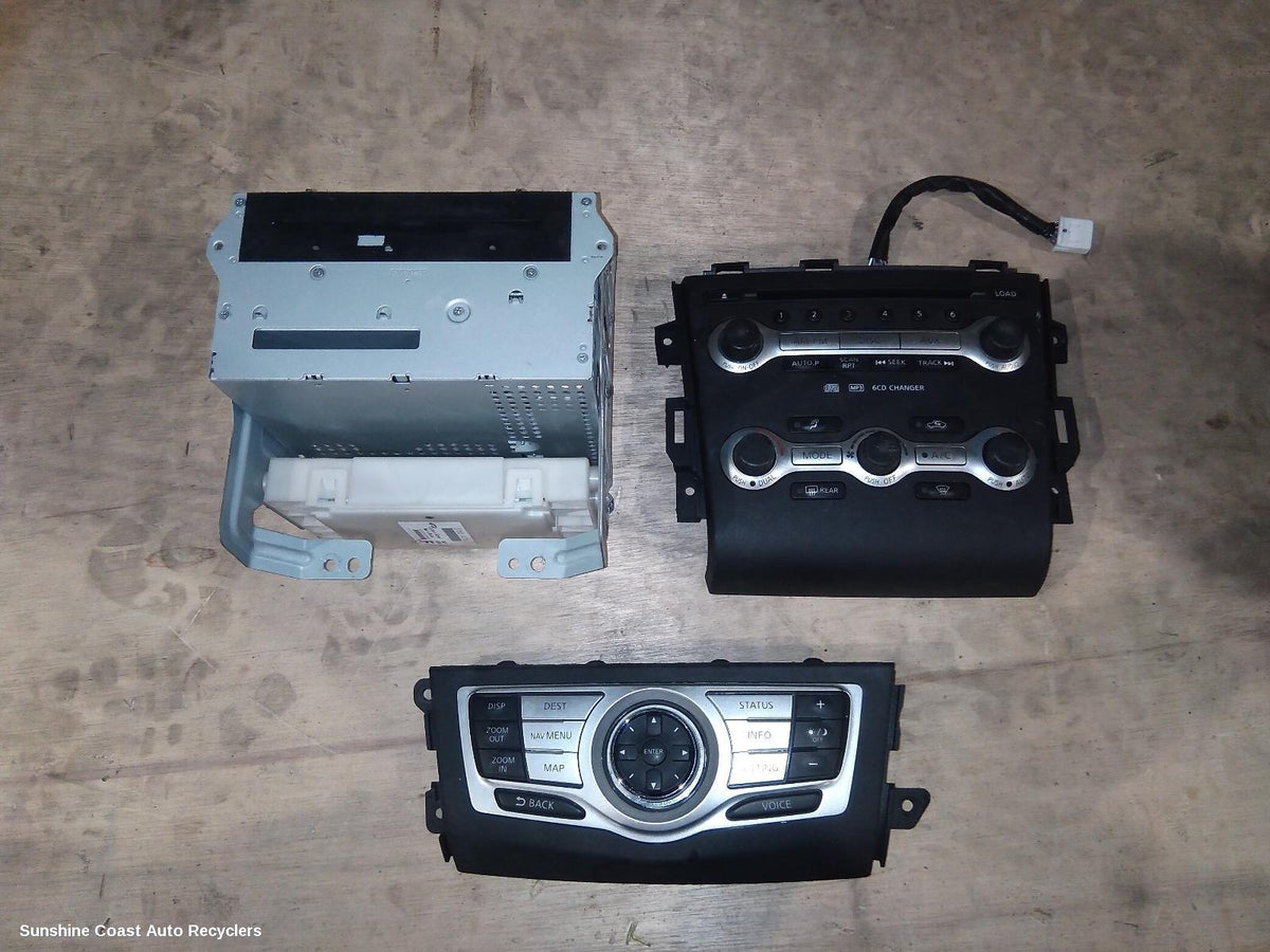 2008-2011 Nissan Murano Radio Cd Dvd Sat Tv