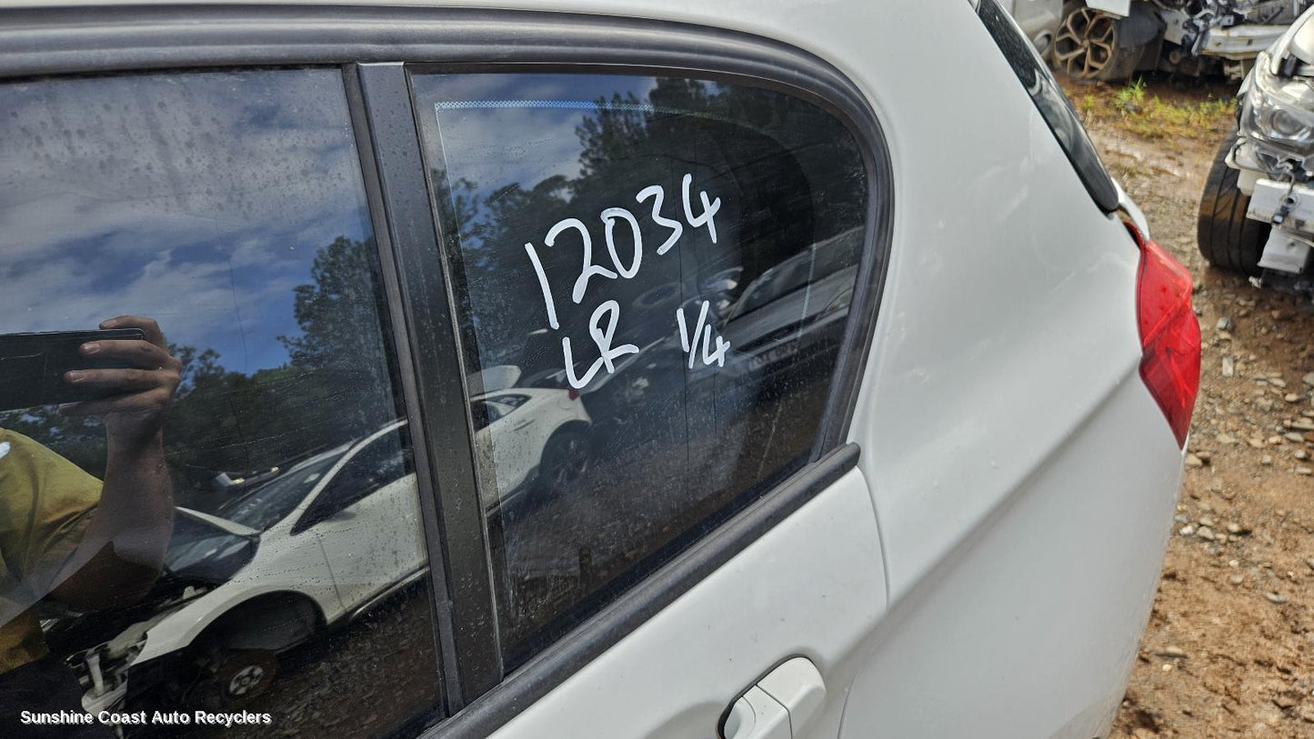 2011-2019 Bmw 1 Series Left Rear 1 4 Door Glass