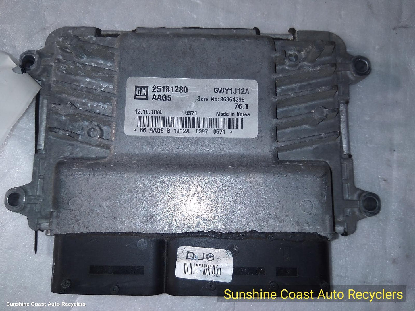 2010 Holden Cruze Ecu
