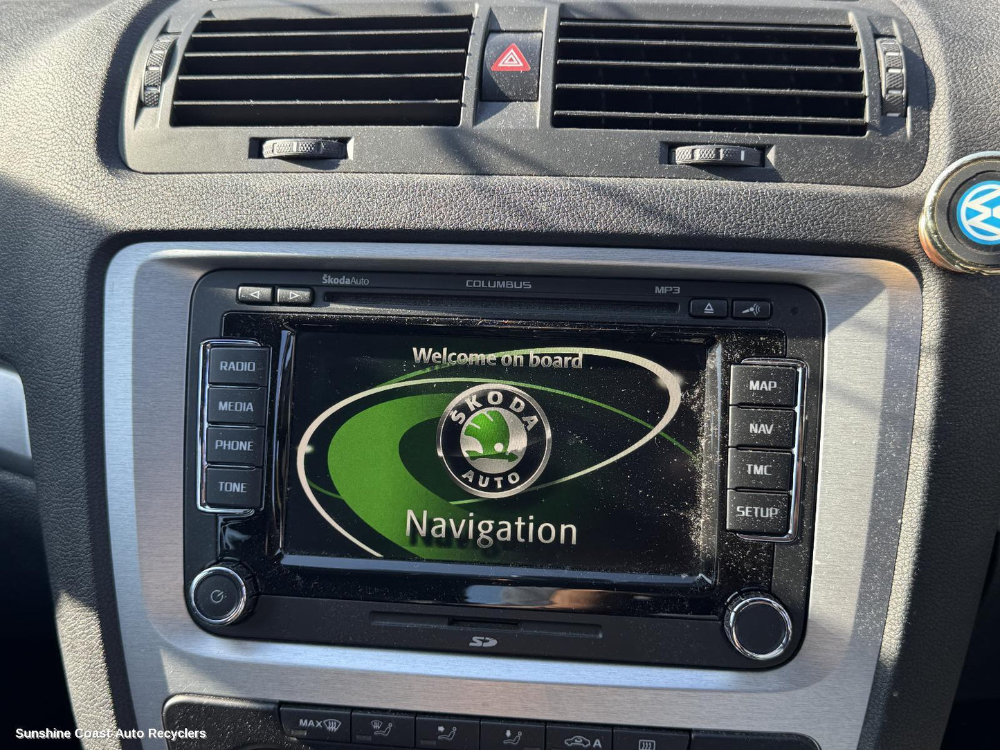2009-2013 Skoda Octavia Radio Cd Dvd Sat Tv
