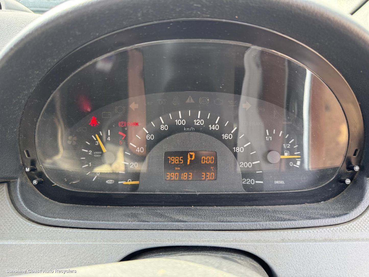 2005 Mercedes Vito Instrument Cluster