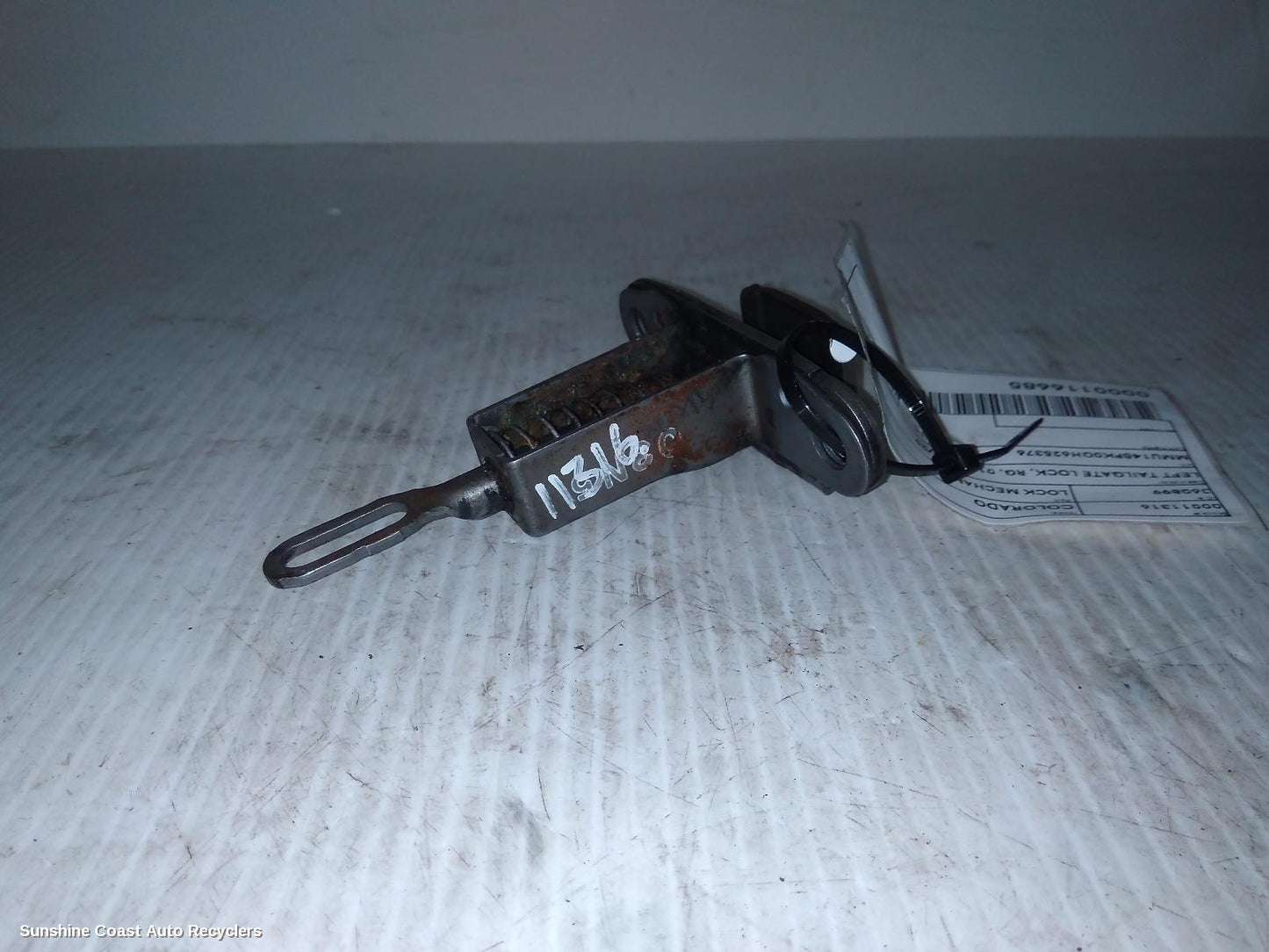2015 Holden Colorado Door Boot Gate Lock