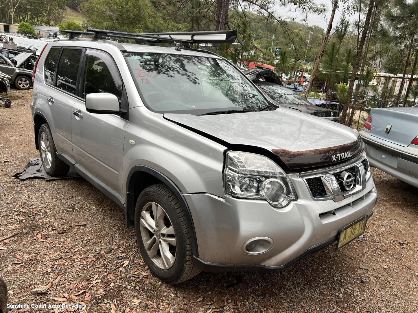 2012 Nissan Xtrail Sump Guard