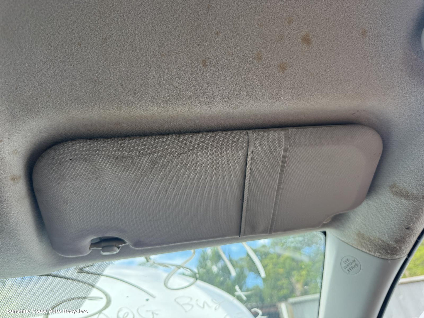 2013 Toyota Corolla Sunvisor