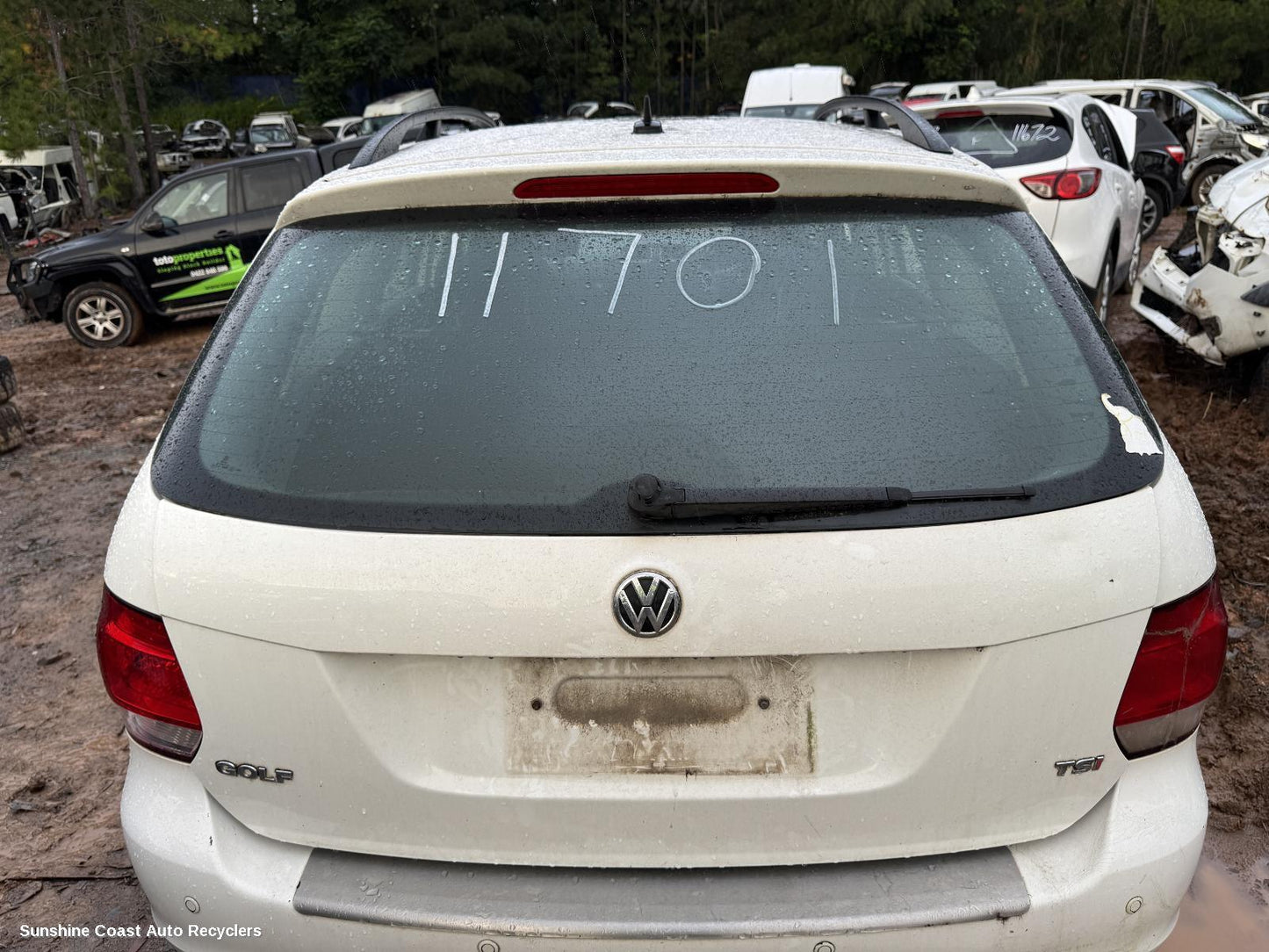 2010 Volkswagen Golf Bootlid Tailgate