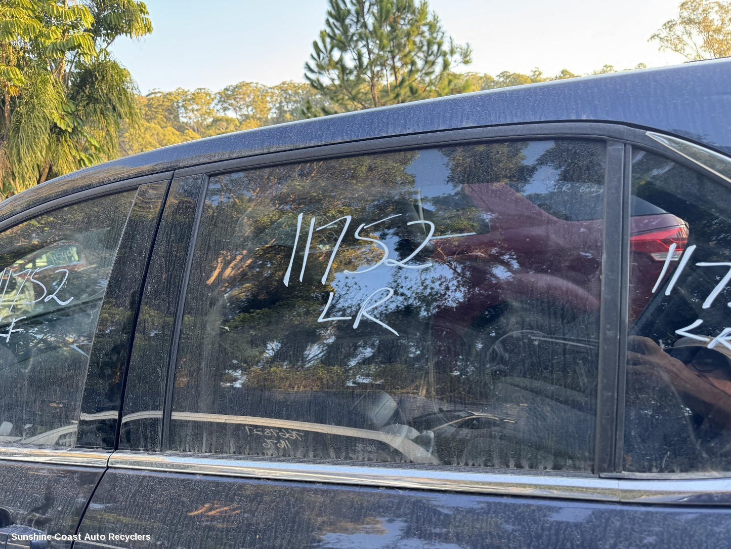 2018 Holden Equinox Left Rear Door Window