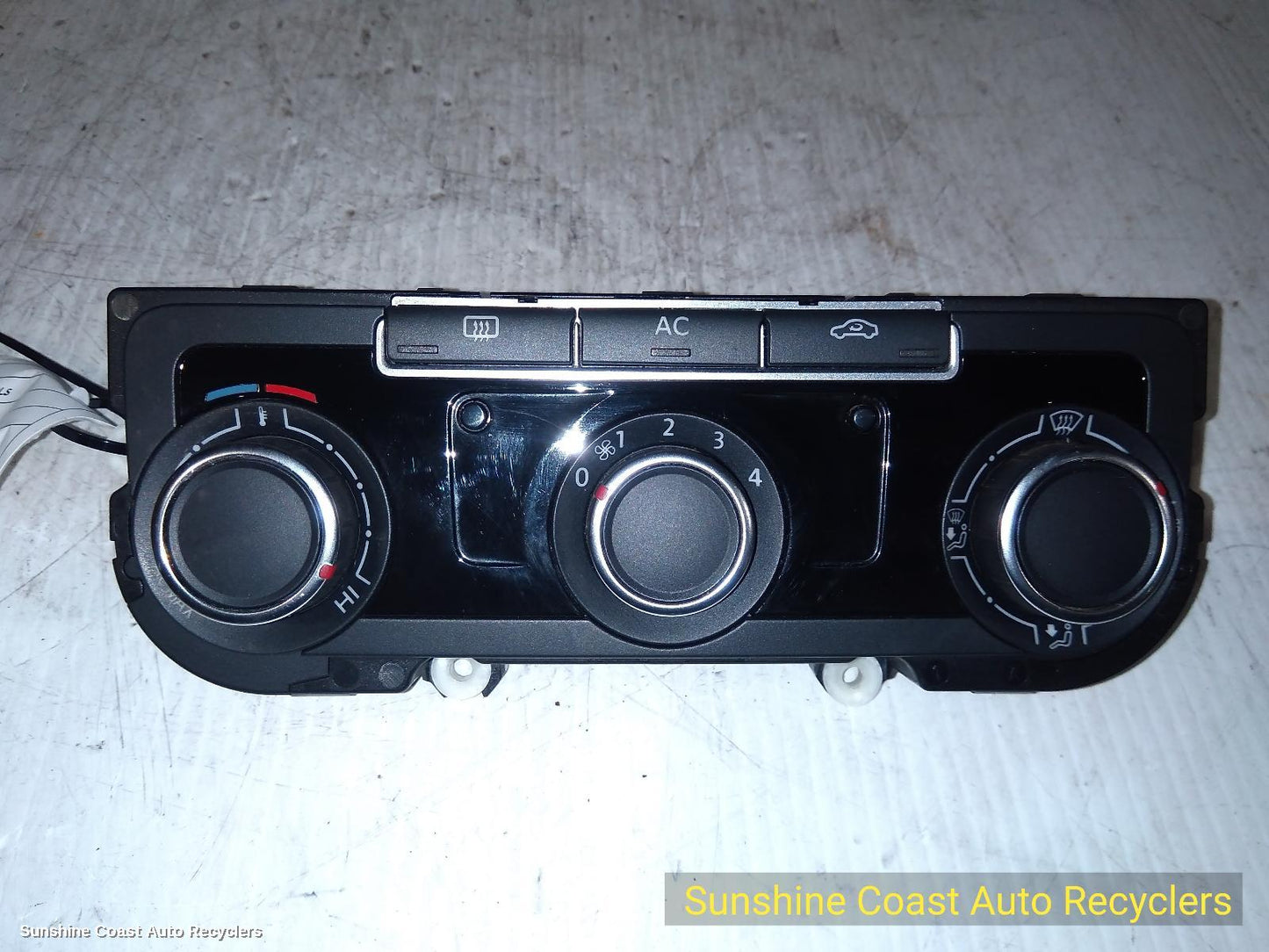 2012 Volkswagen Jetta Heater Ac Controls