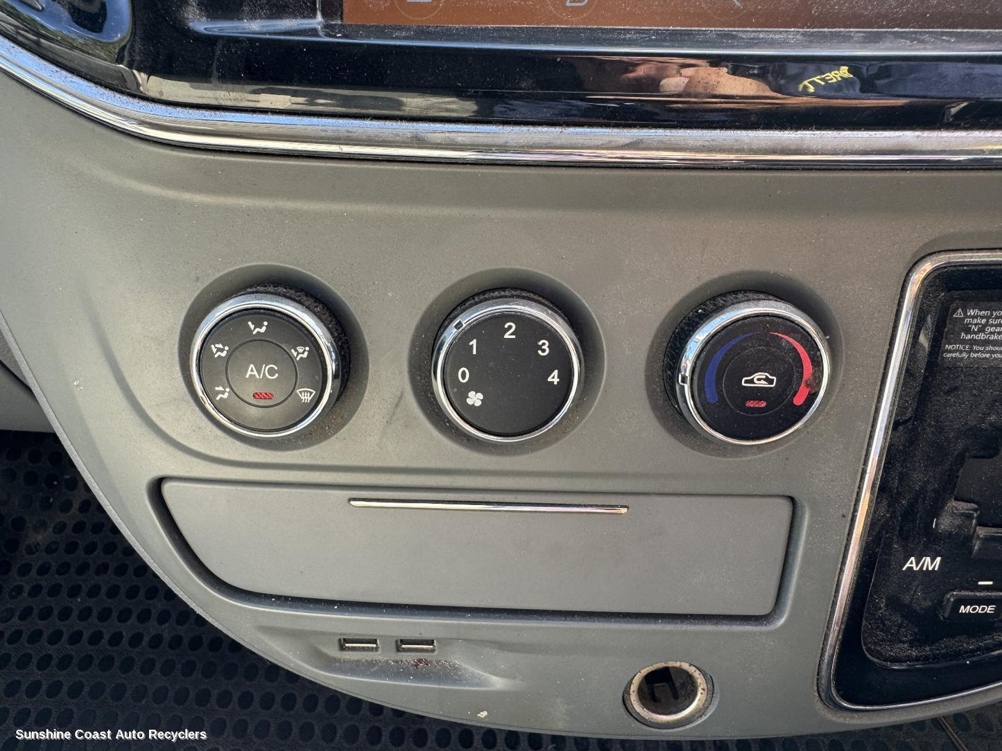 2020 Ldv V80 Heater Ac Controls