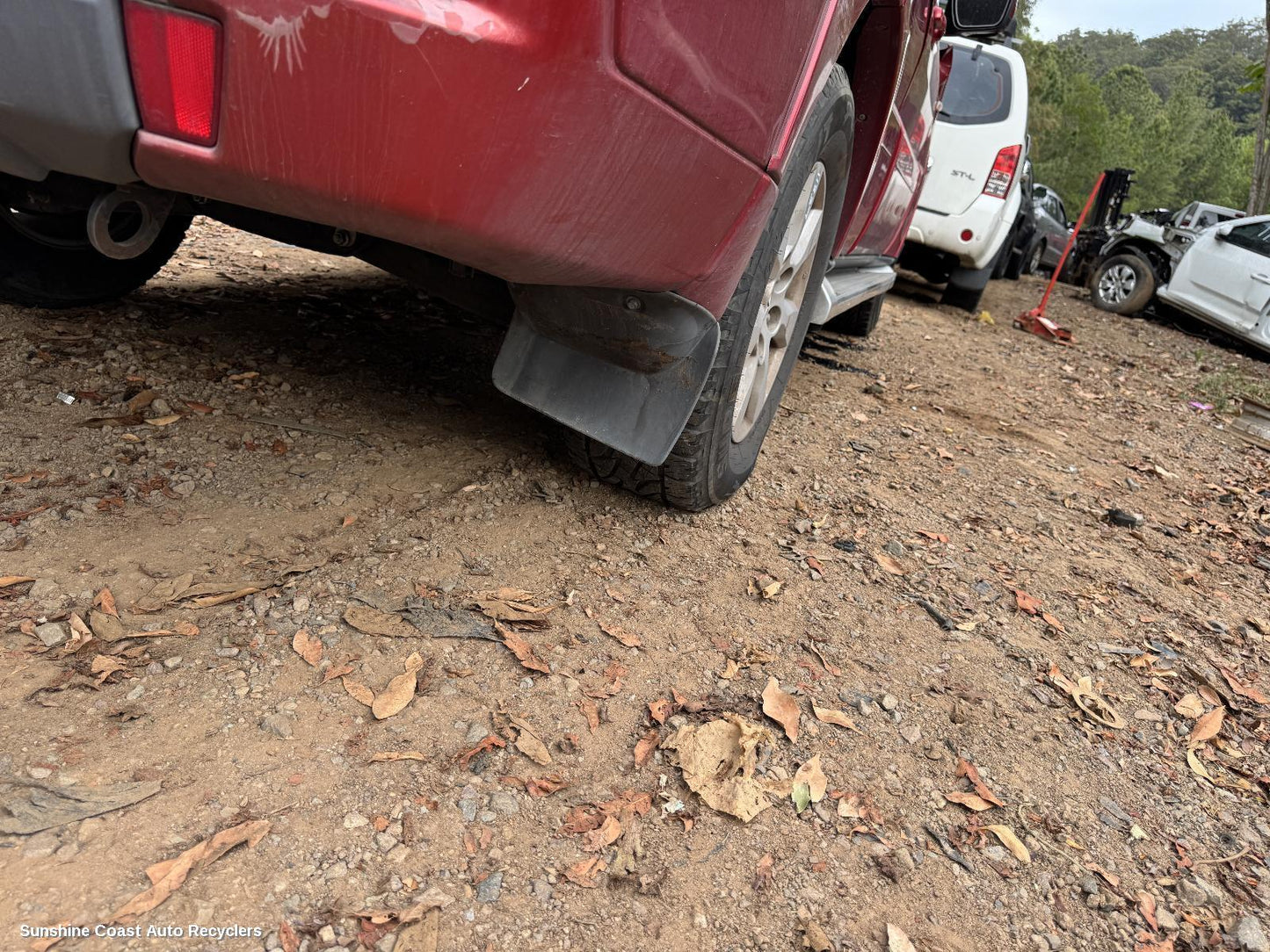2009 Mitsubishi Pajero Mud Flaps
