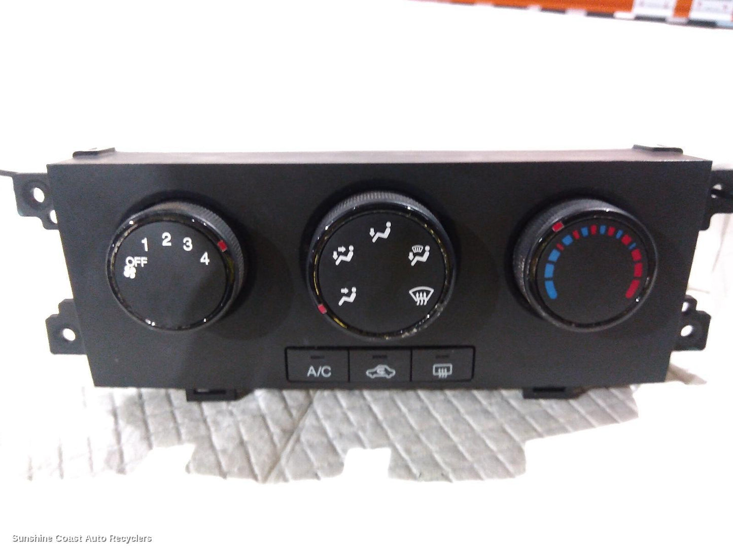 2009 Holden Captiva Heater Ac Controls