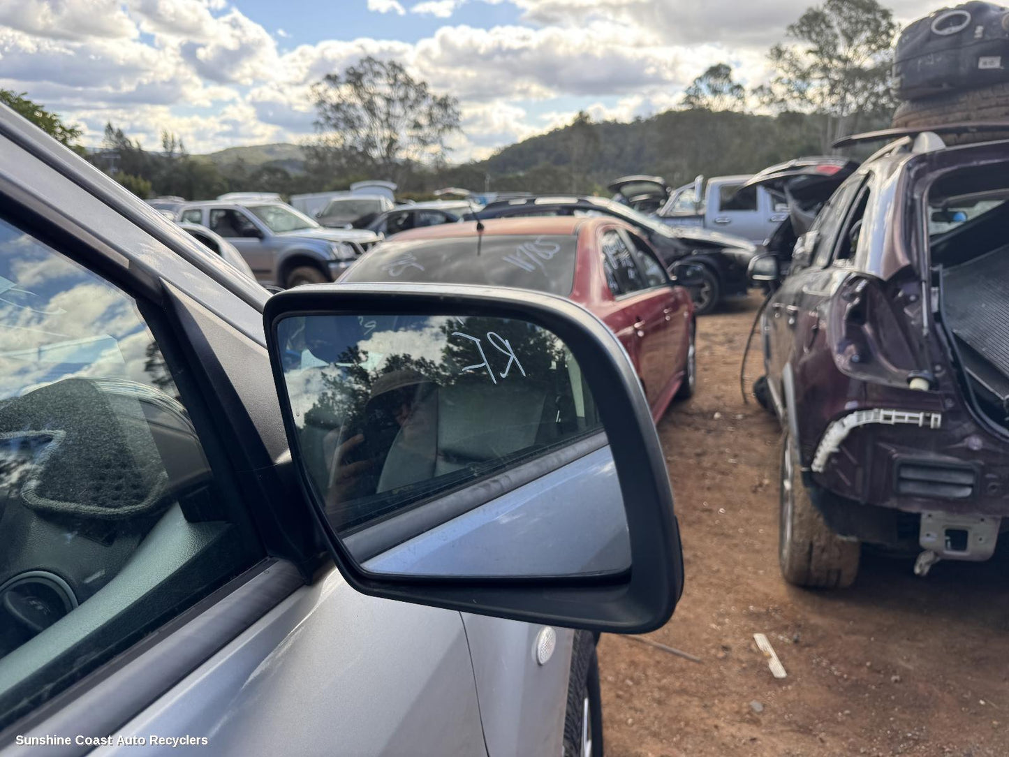 2013 Mazda Bt50 Right Door Mirror
