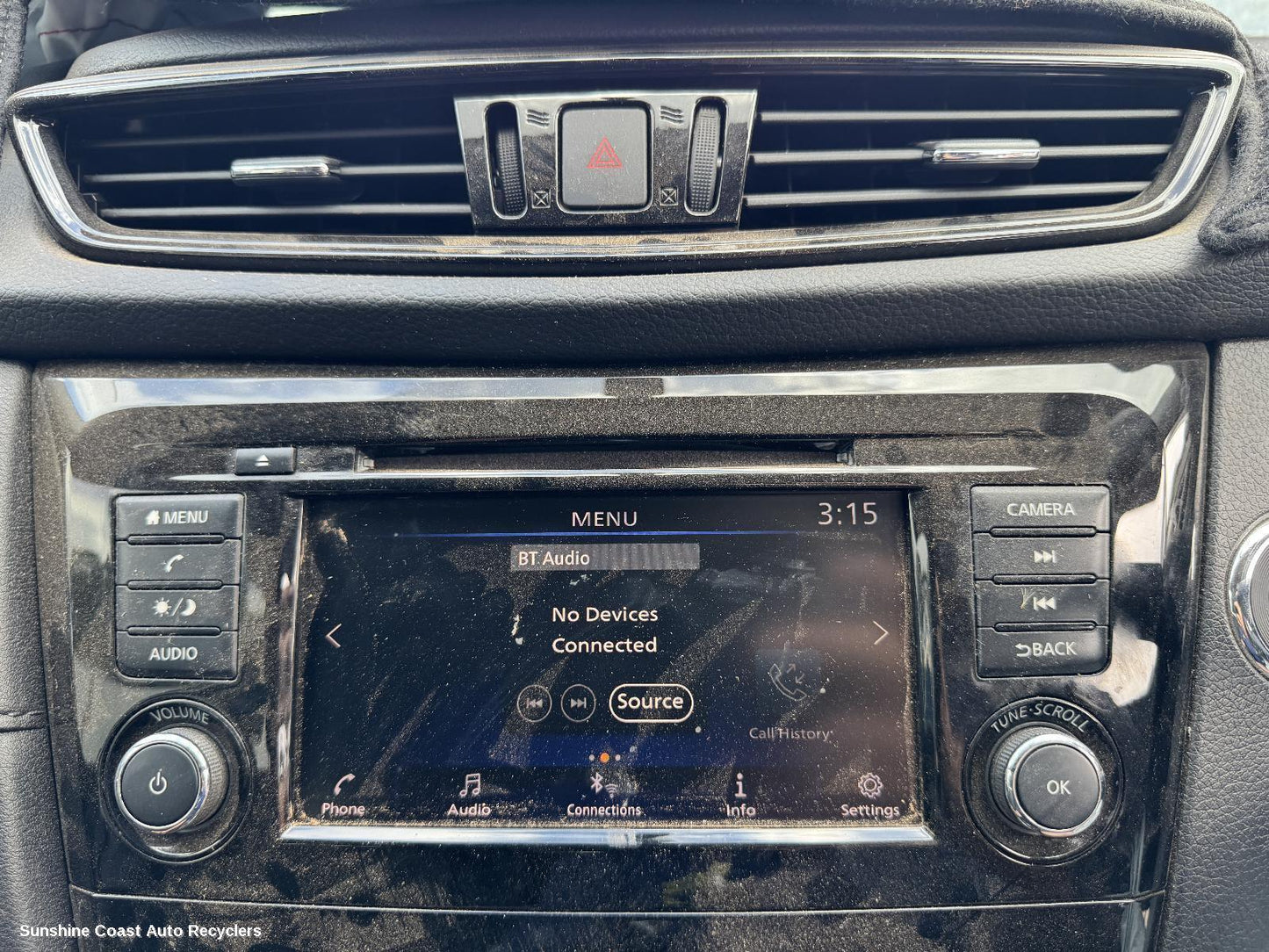 2022 Nissan Xtrail Radio Cd Dvd Sat Tv