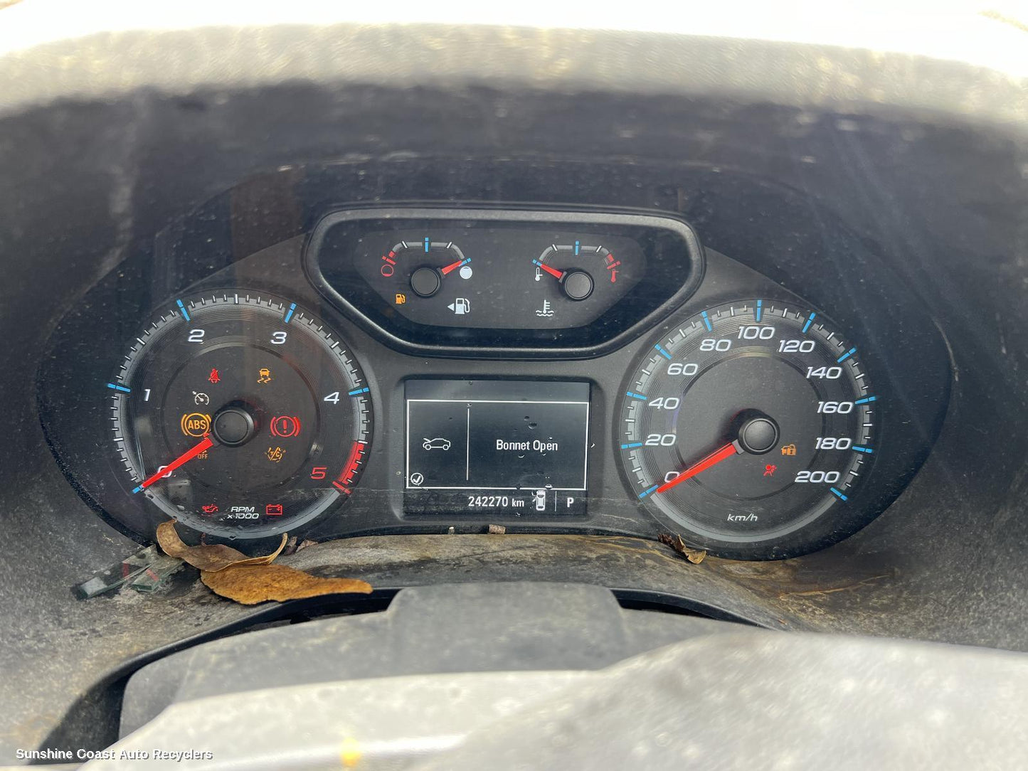 2016-2020 Holden Colorado Instrument Cluster