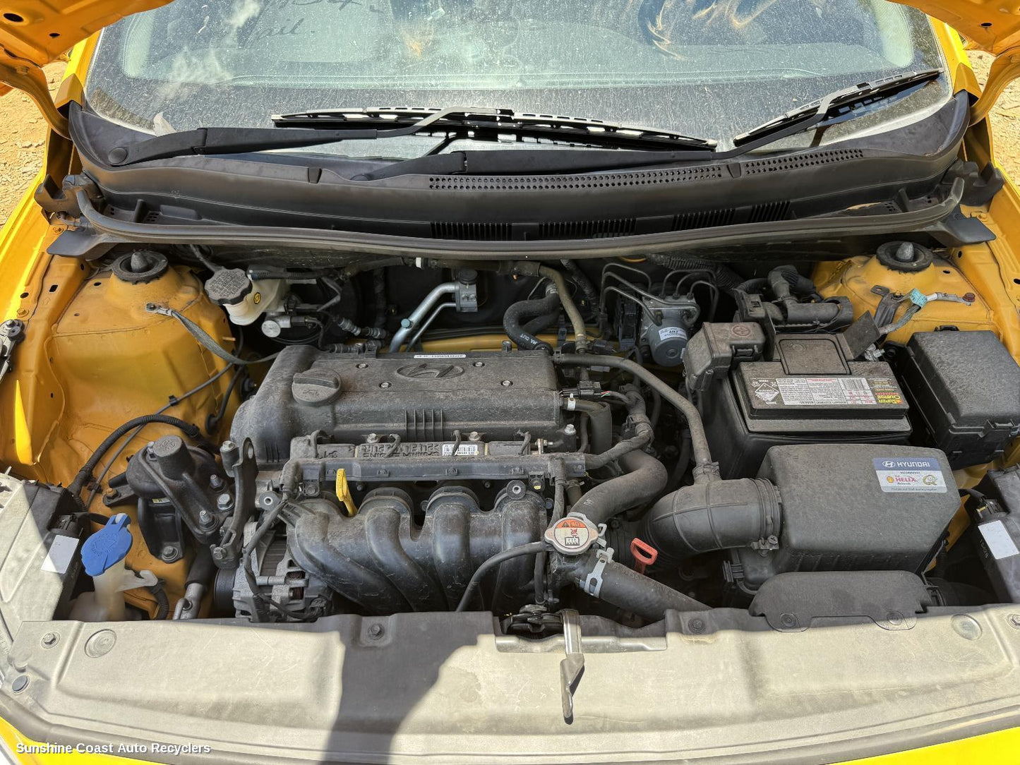 2011-2015 Hyundai Accent Fan