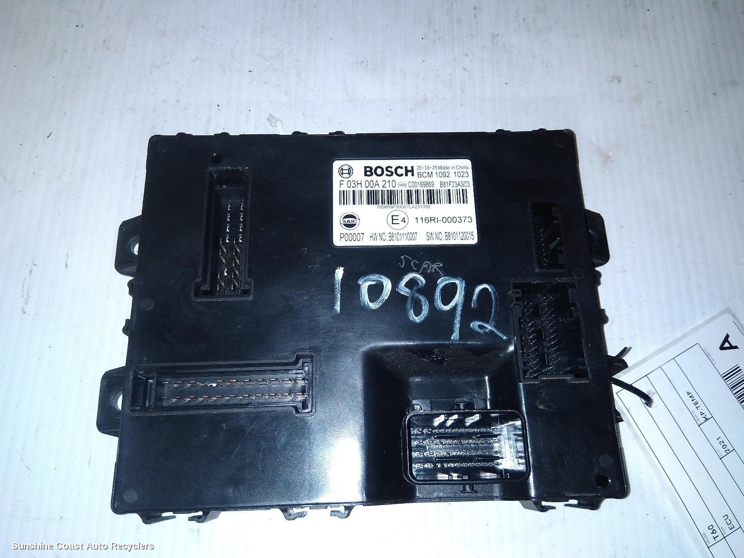 2017-2025 Ldv T60 Ecu