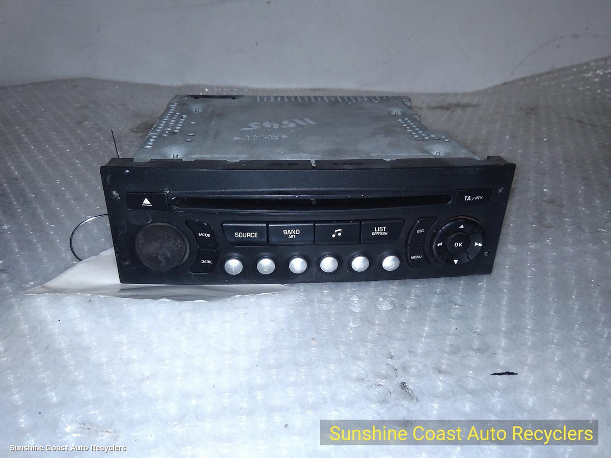 2007-2012 Peugeot 207 Radio Cd Dvd Sat Tv