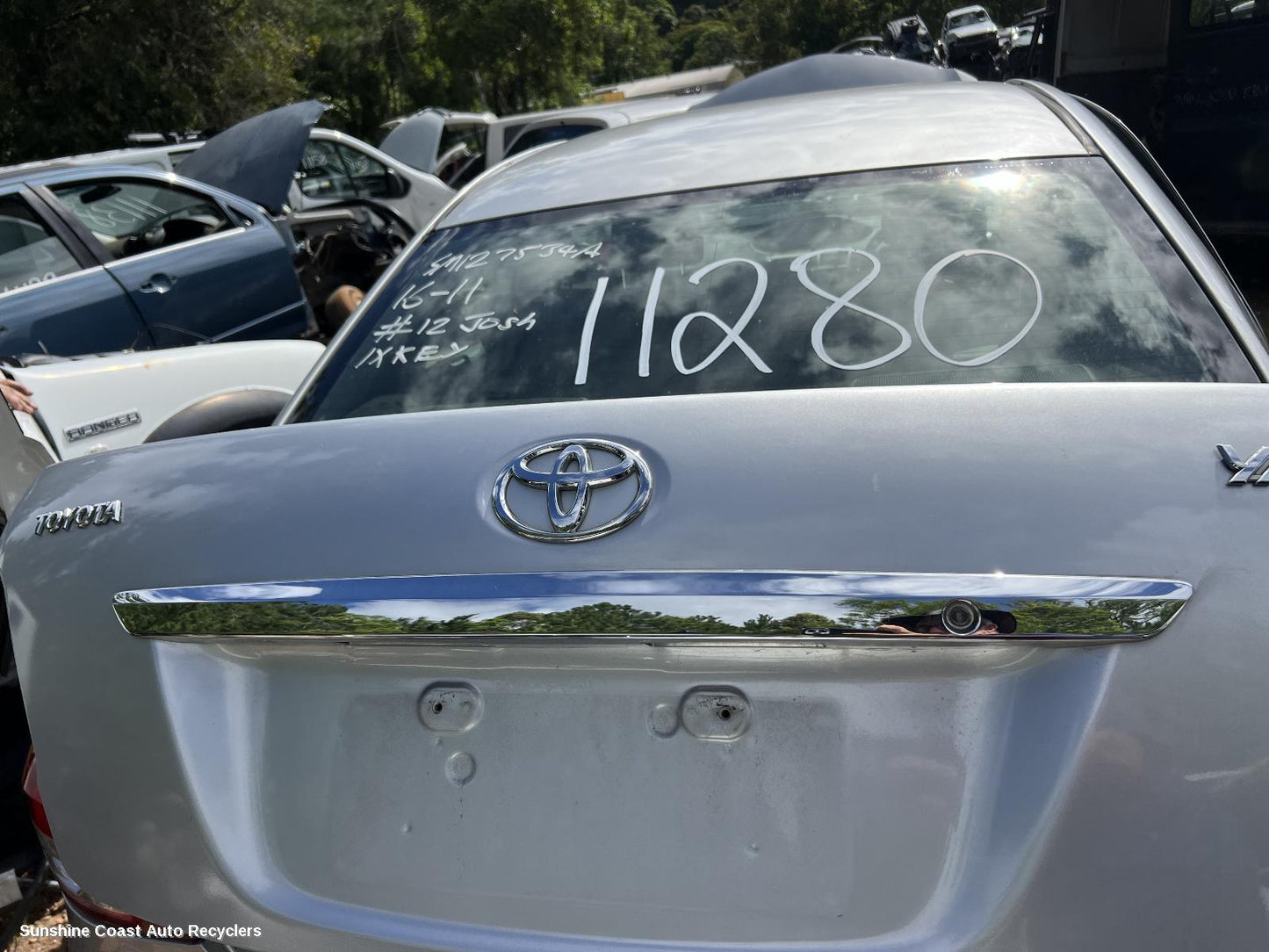 2009 Toyota Yaris Rear Garnish