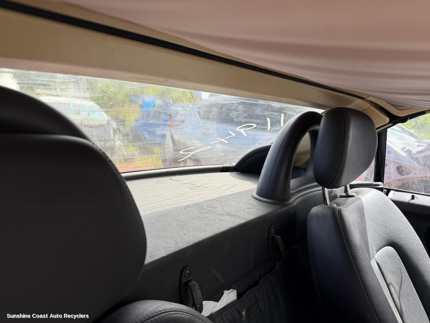 1997-2004 Mercedes Slk Parcel Shelf Cargo Blind