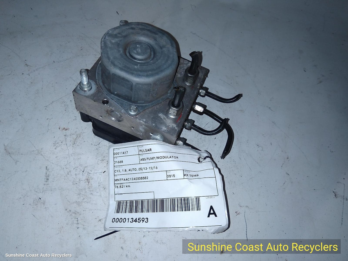 2013-2016 Nissan Pulsar Abs Pump Modulator
