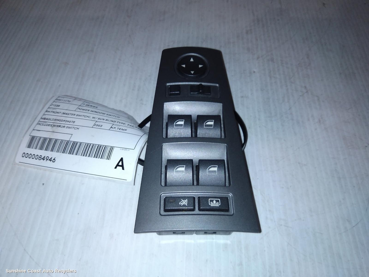 2002-2005 Bmw 7 Series Pwr Dr Wind Switch