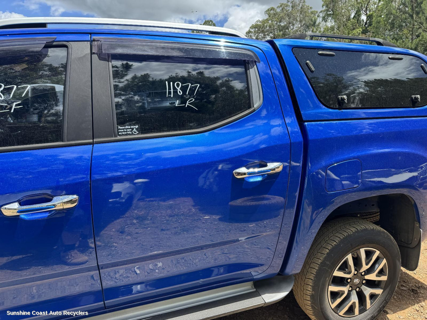 2017-2026 Ldv T60 Left Rear Door Window