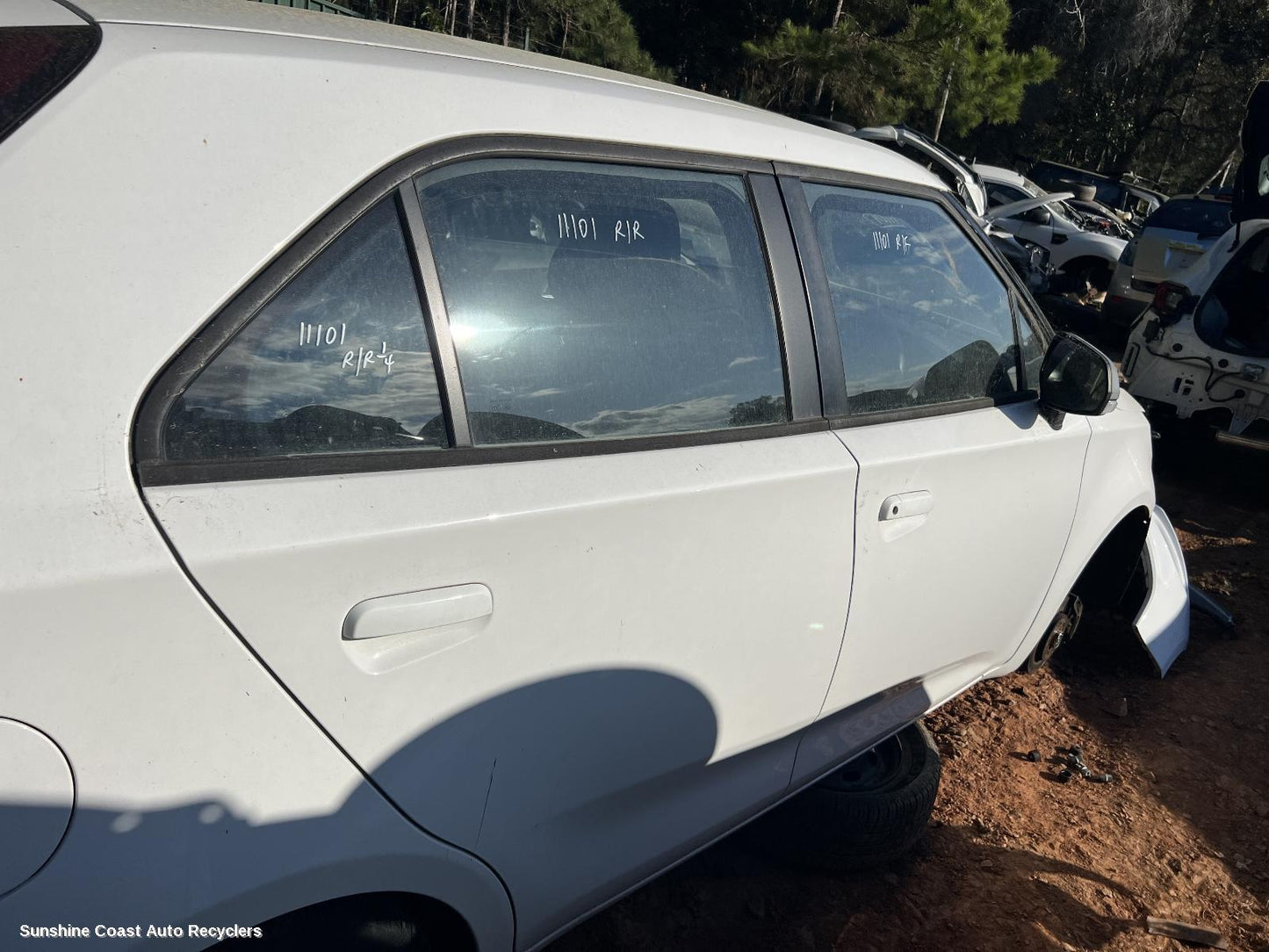 2019 Mg Mg3 Right Rear Door Sliding