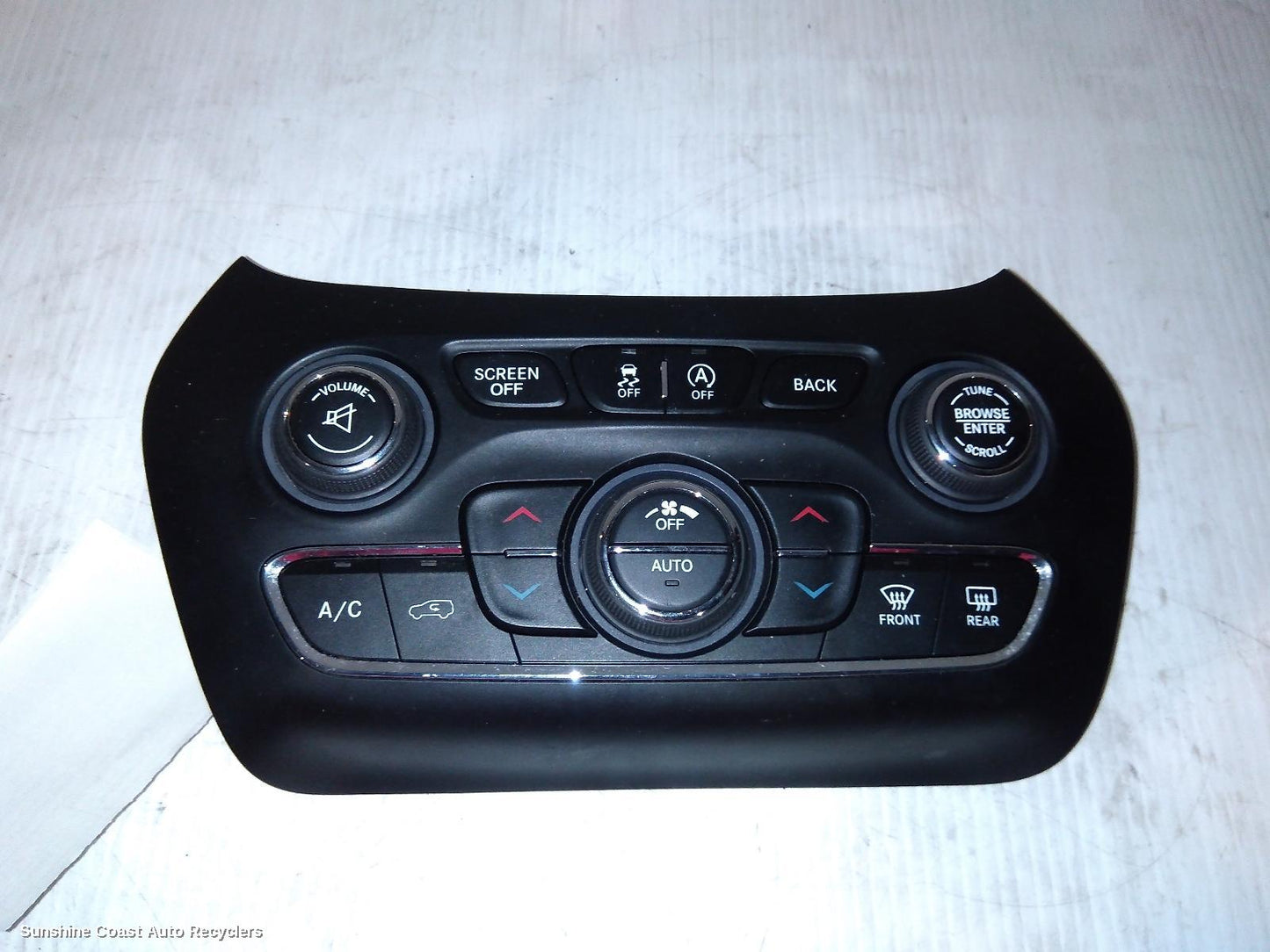 2016 Jeep Cherokee Heater Ac Controls