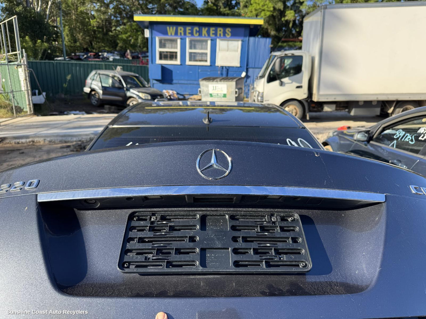 2010 Mercedes C Class Rear Garnish
