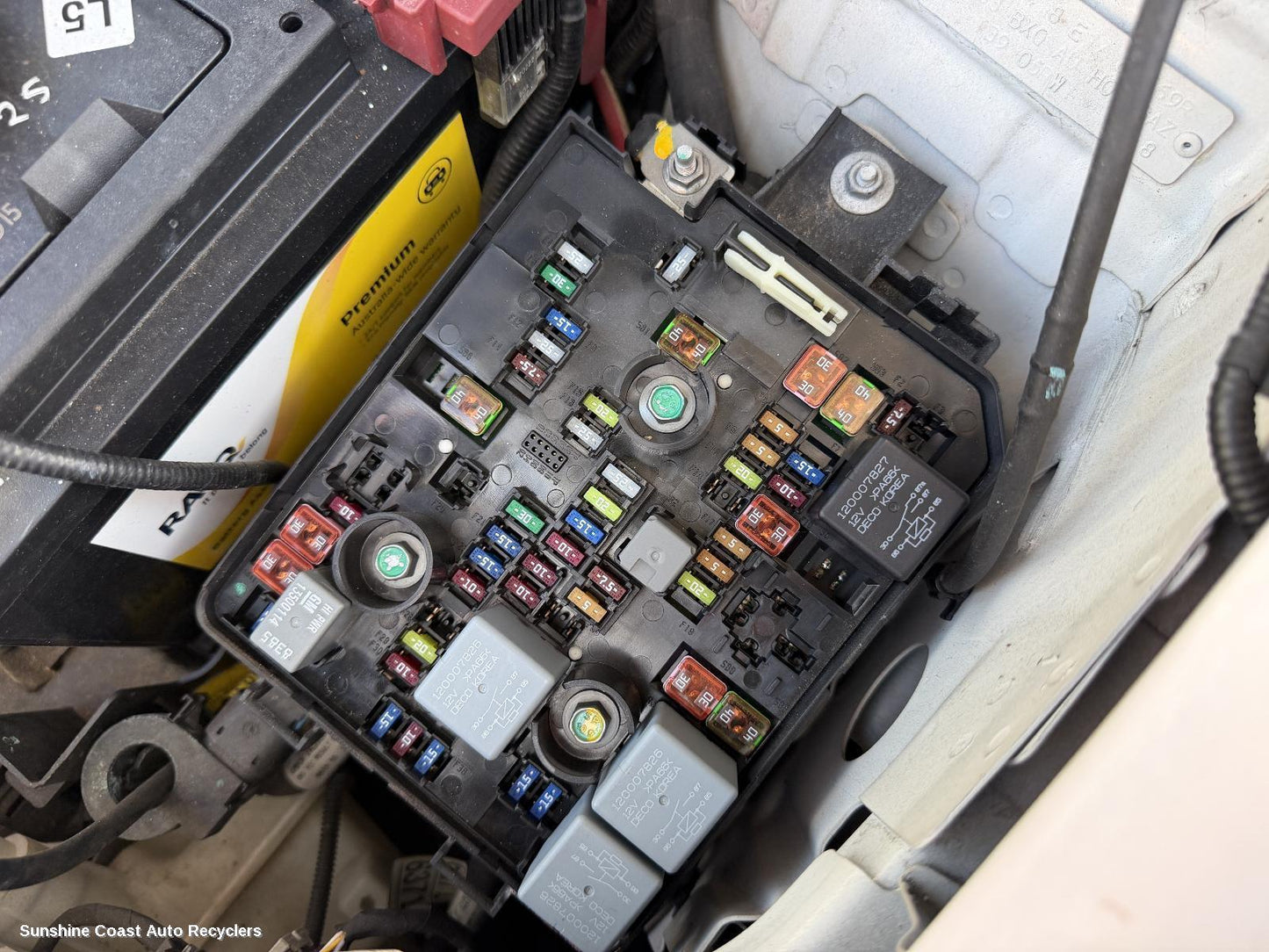2013-2020 Holden Trax Fuse Box