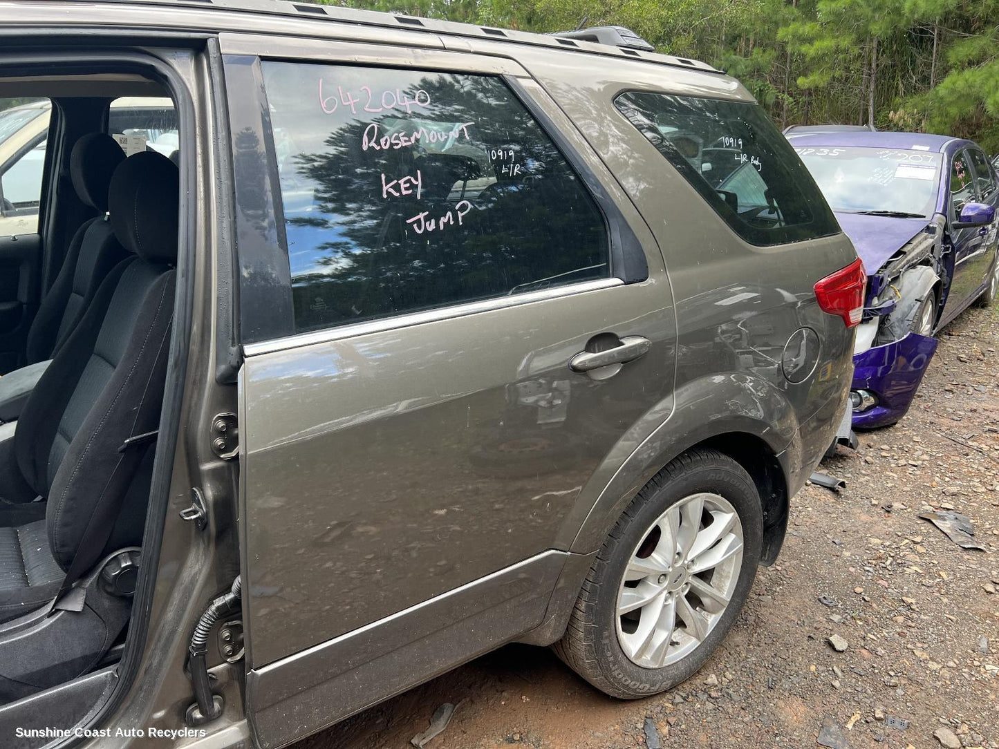 2011 Ford Territory Left Rear Door Sliding