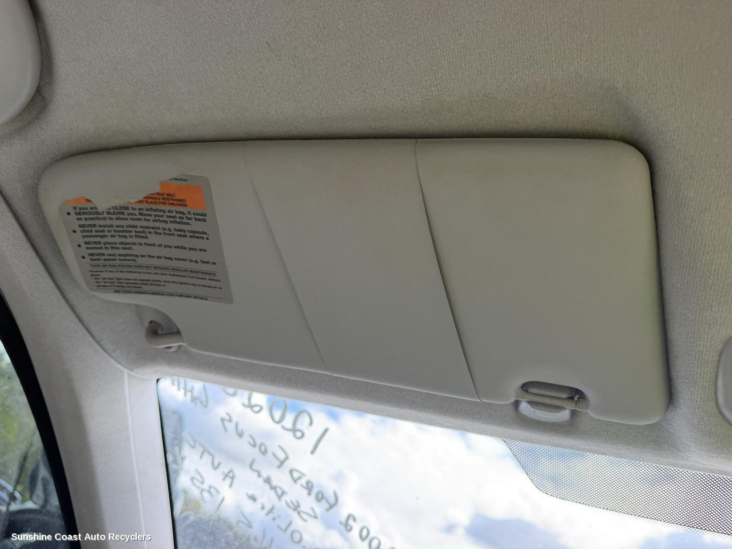 2001-2005 Ford Focus Sunvisor