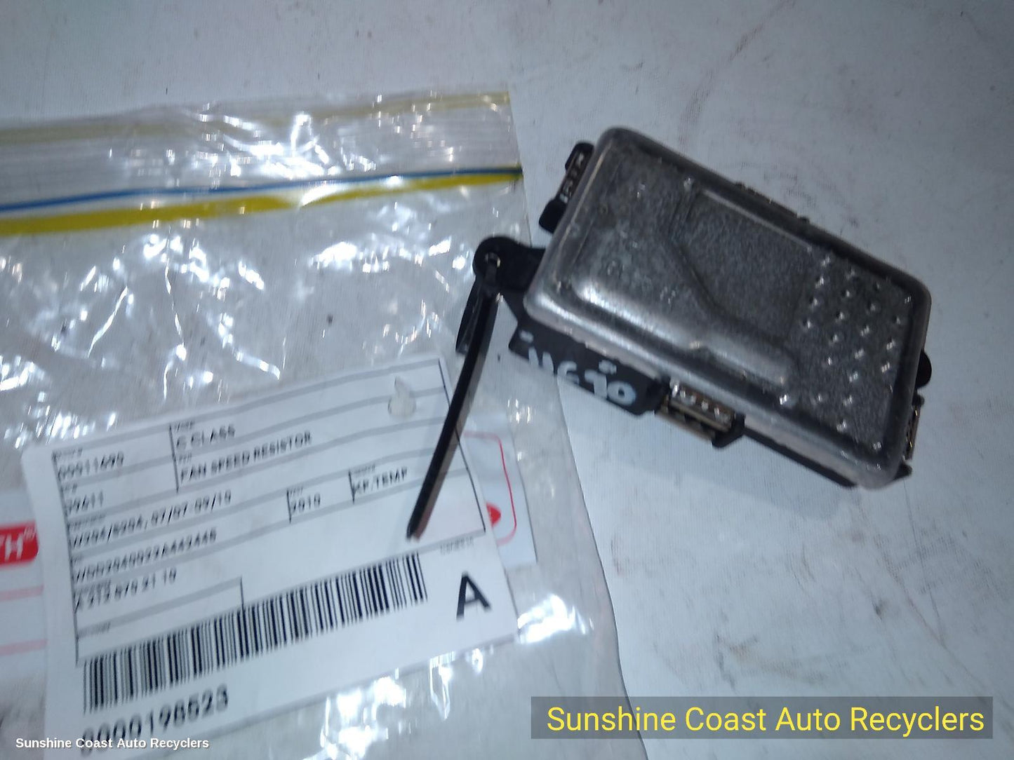 2007-2010 Mercedes C Class Fan Speed Resistor
