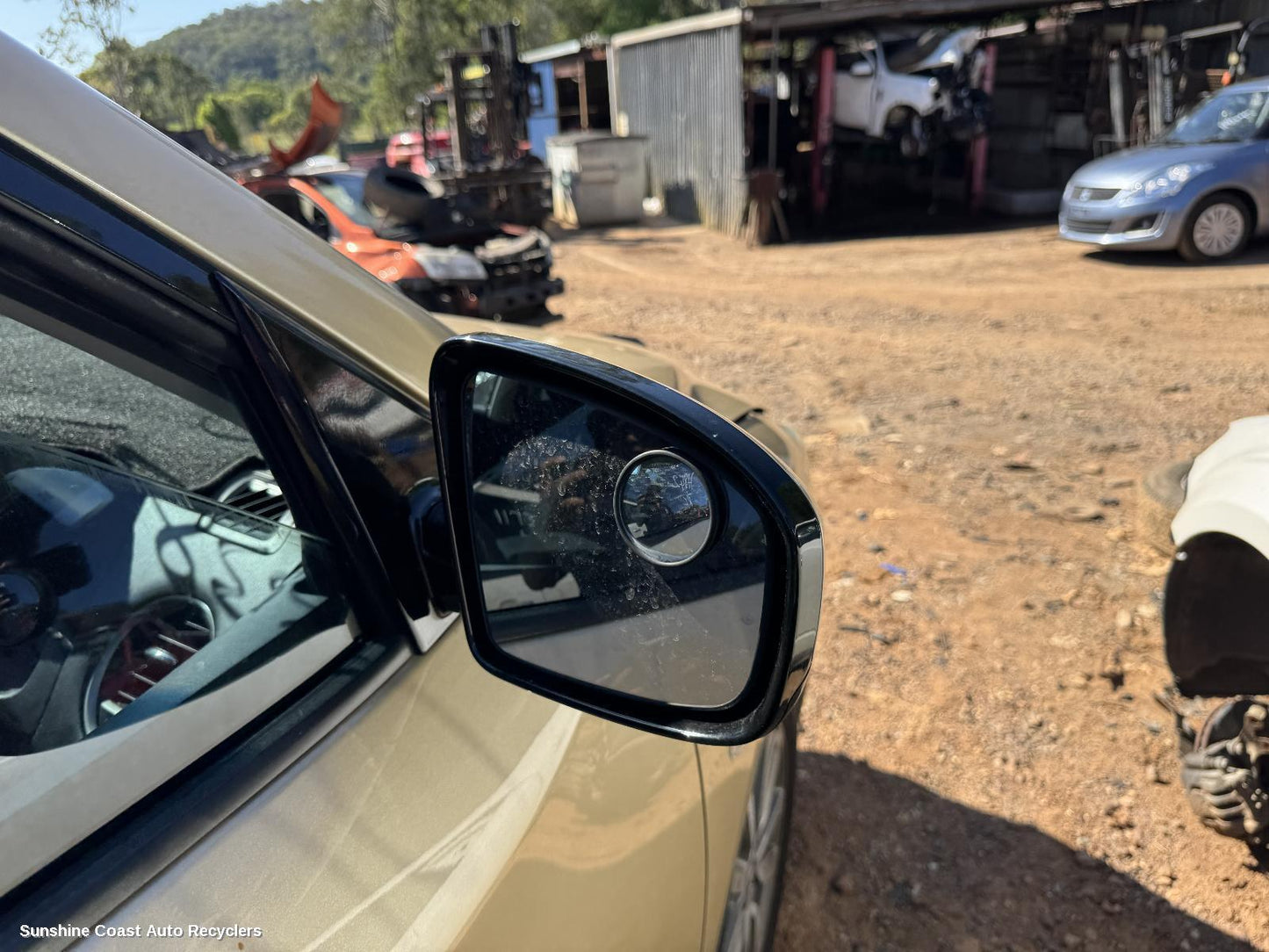 2014 Nissan Pathfinder Right Door Mirror