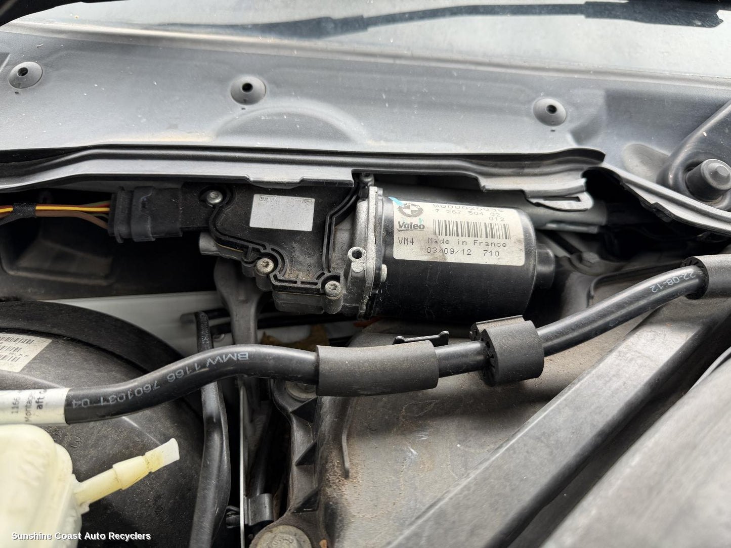 2012 Bmw 3 Series Wiper Motor