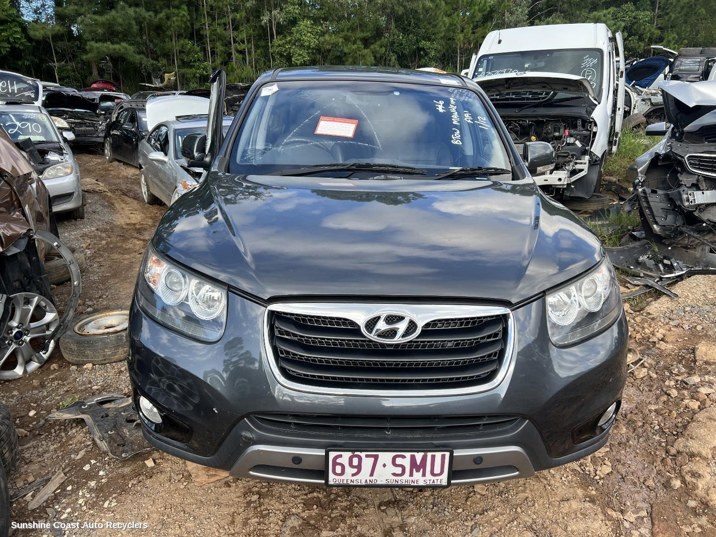 2012 Hyundai Santa Fe Courtesy Light