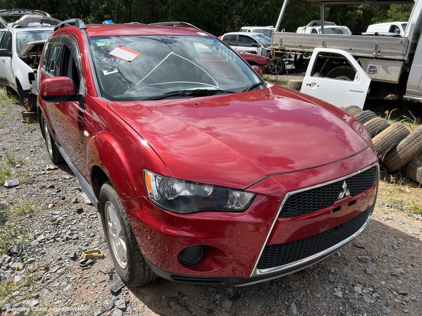 2012 Mitsubishi Outlander Rear Garnish