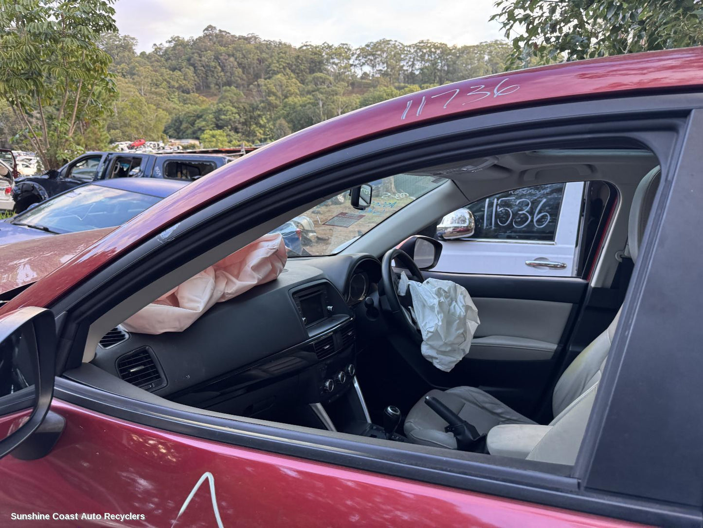 2012-2016 Mazda Cx5 Left Front Door Window
