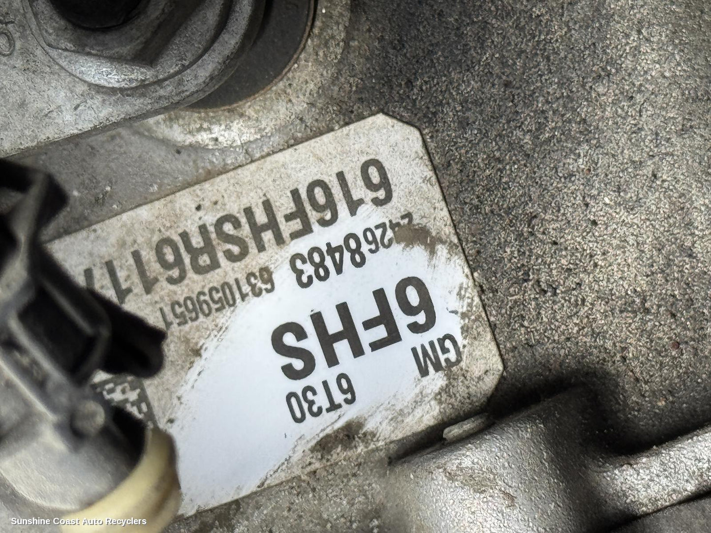2016 Holden Barina Trans Gearbox