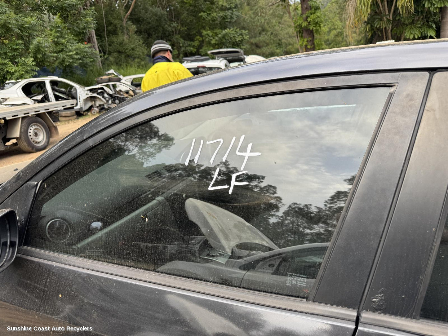 2003-2009 Mazda 3 Left Front Door Window