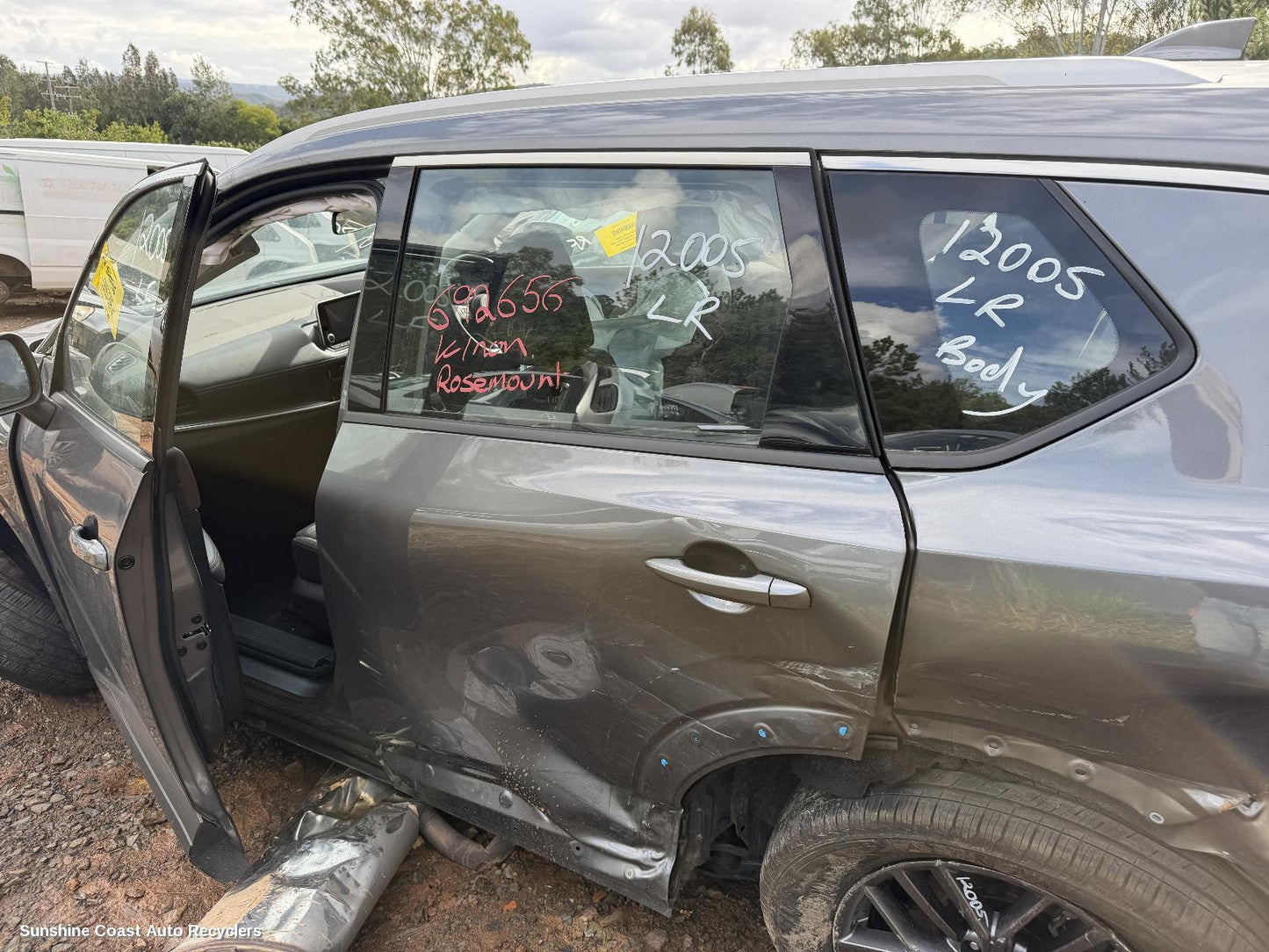 2022-2026 Nissan Xtrail Left Rear Door Window