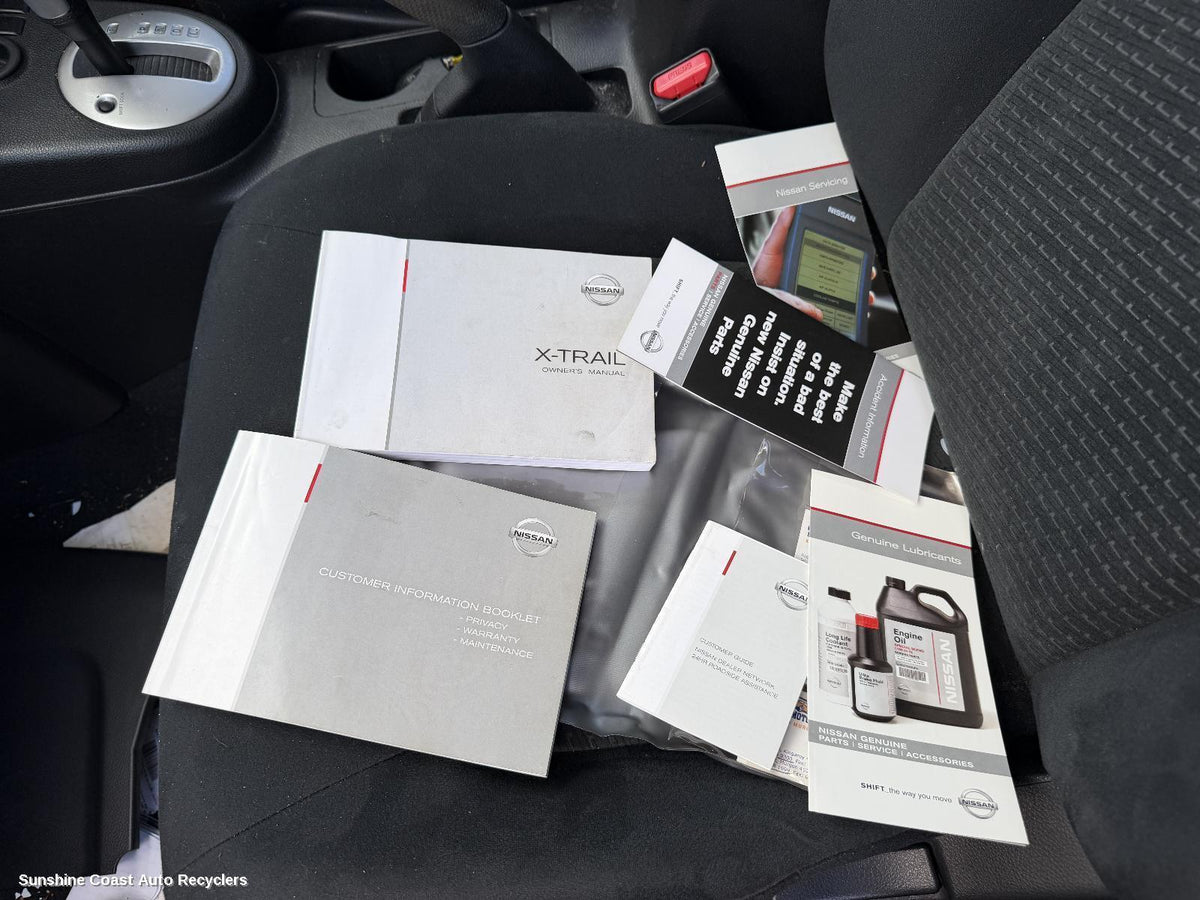2007-2013 Nissan Xtrail Owners Handbook