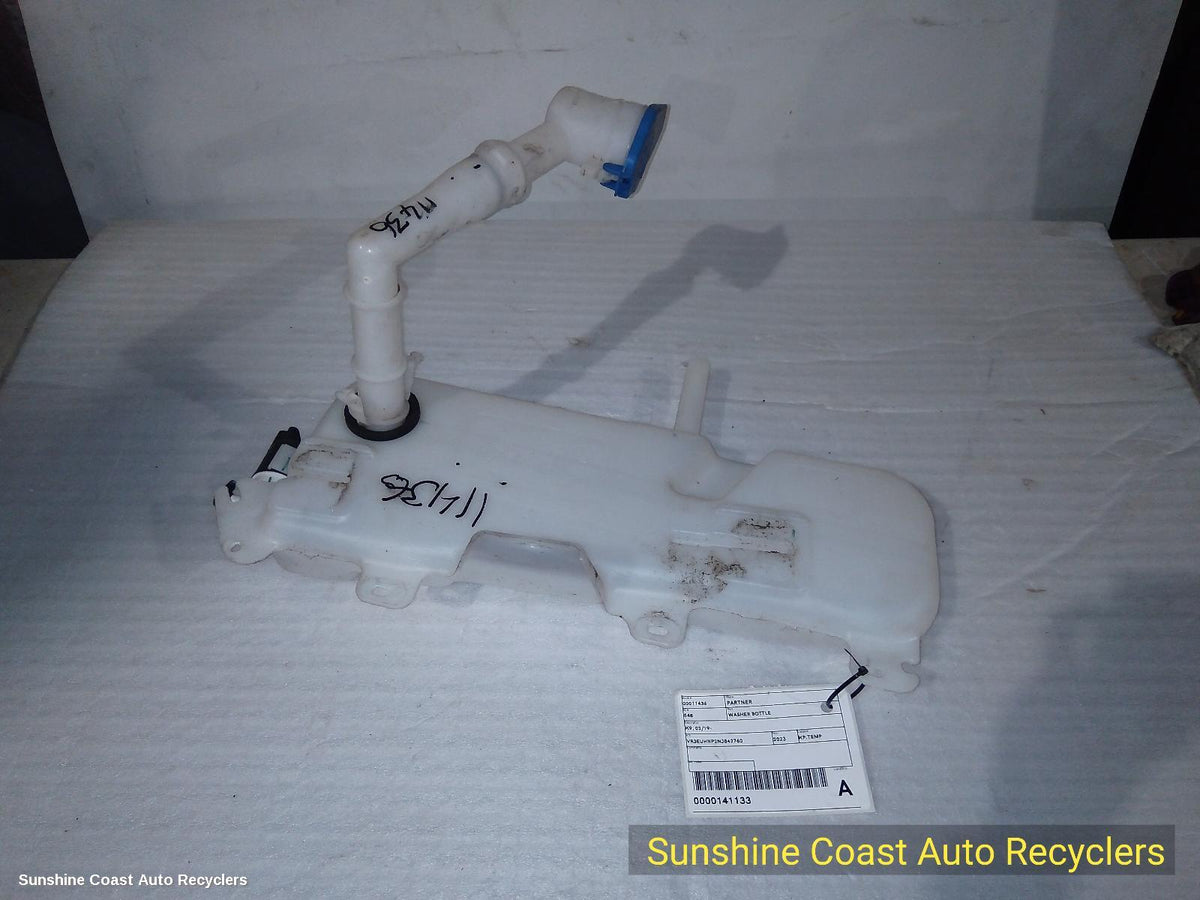 2019-2026 Peugeot Partner Washer Bottle