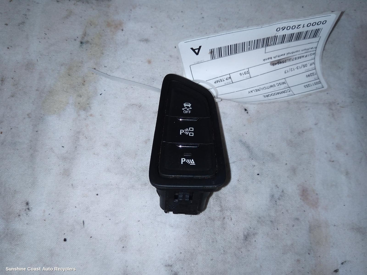 2016 Holden Commodore Misc Switch Relay