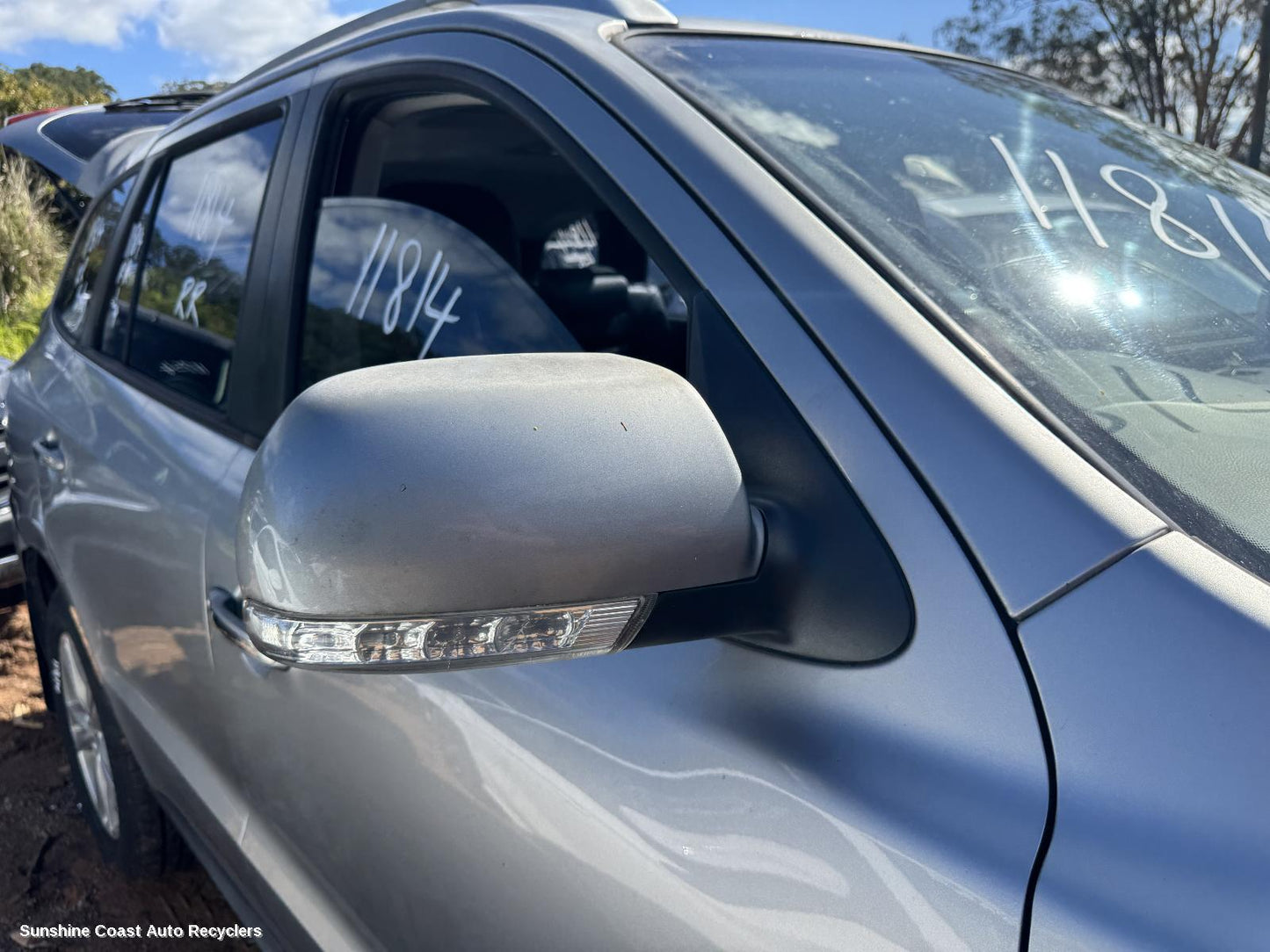2009 Hyundai Santa Fe Right Door Mirror