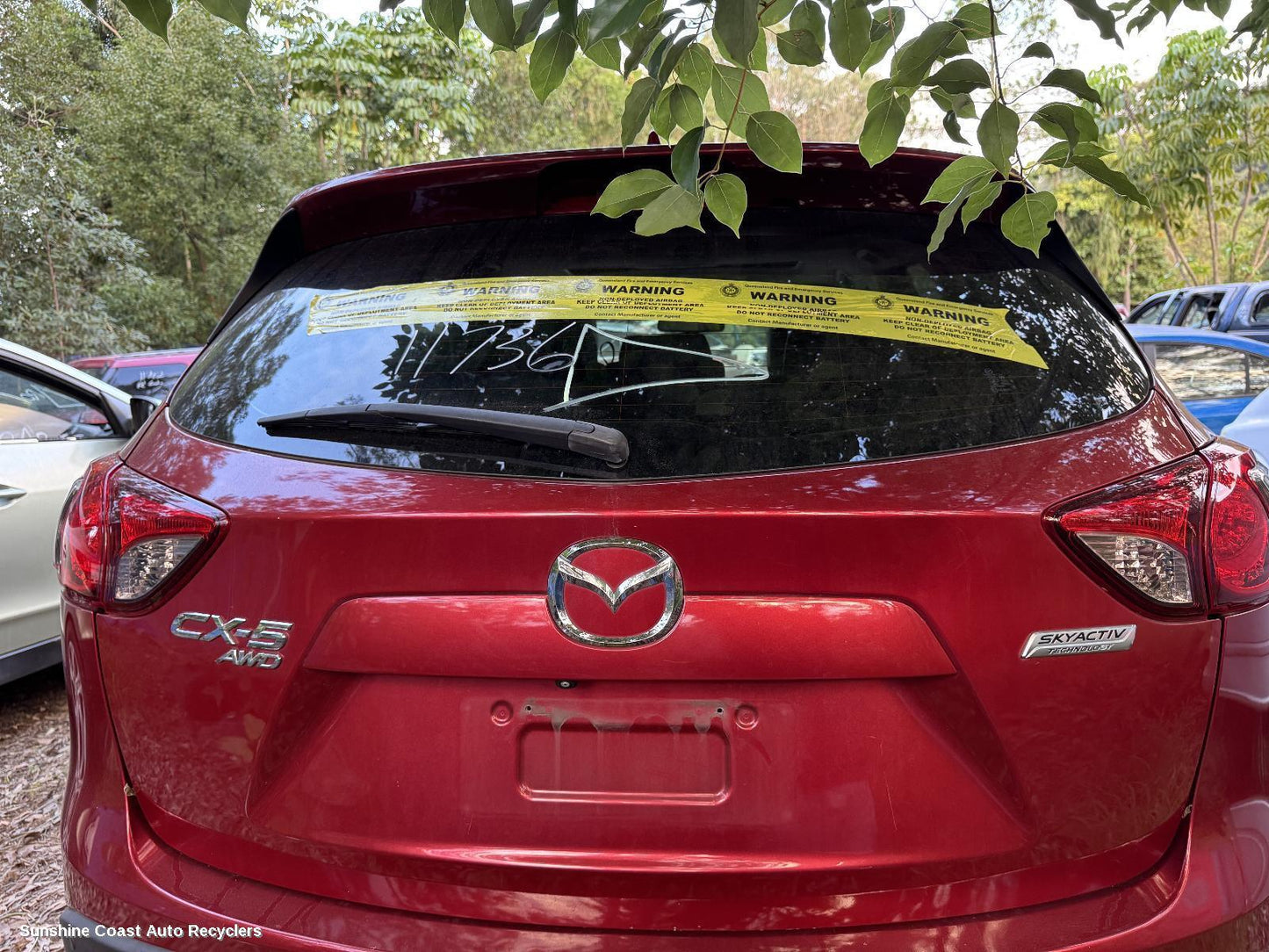 2012 Mazda Cx5 Rear Spoiler
