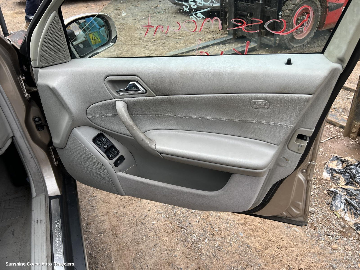 2003 Mercedes C Class Right Front Window Reg Motor
