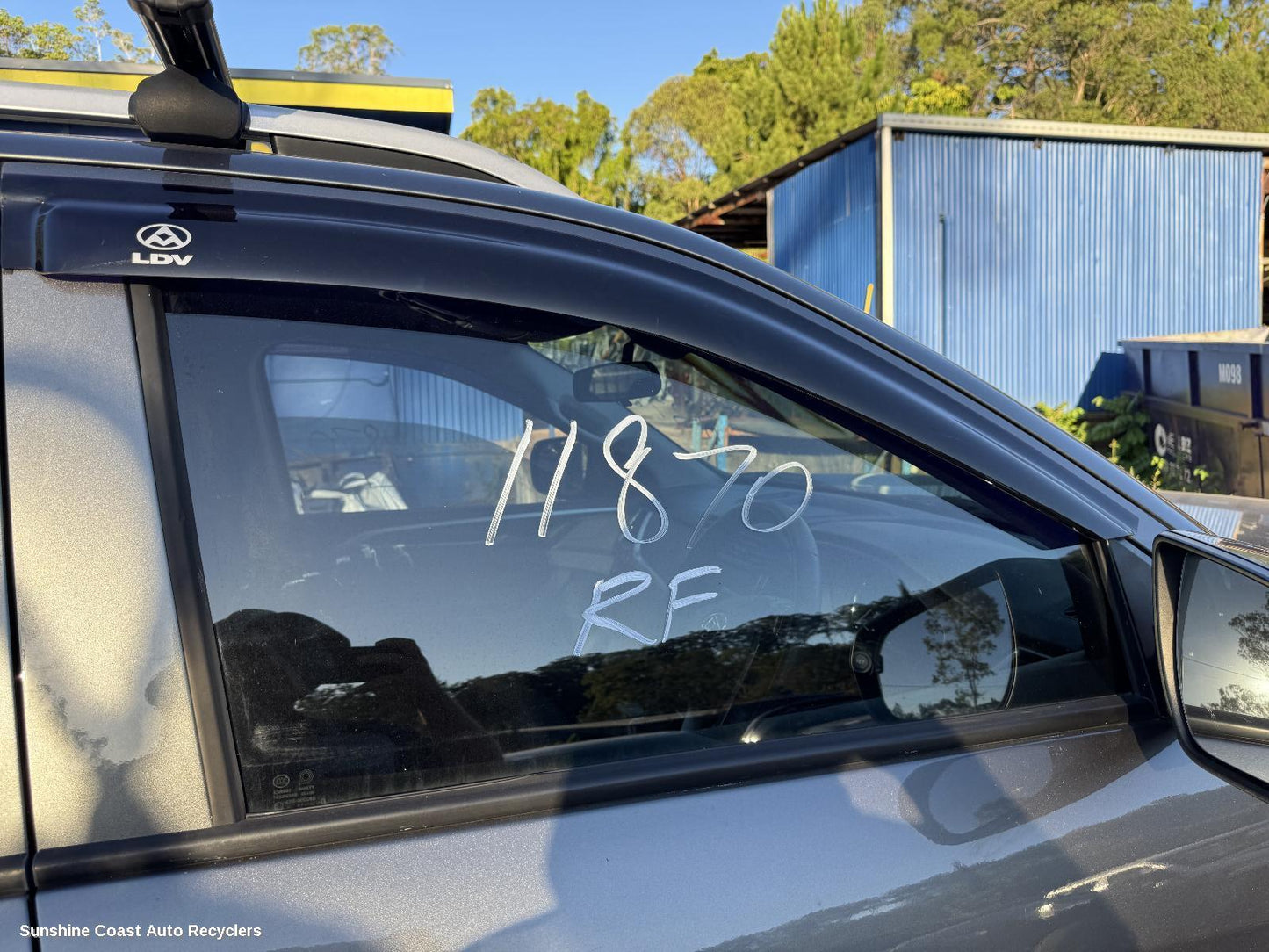 2017-2026 Ldv T60 Right Front Door Window