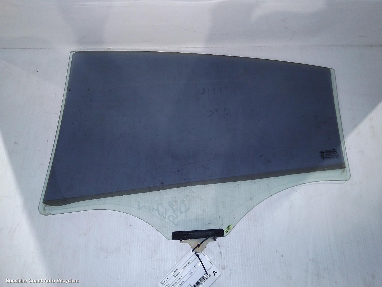 2013 Kia Cerato Right Rear Door Window