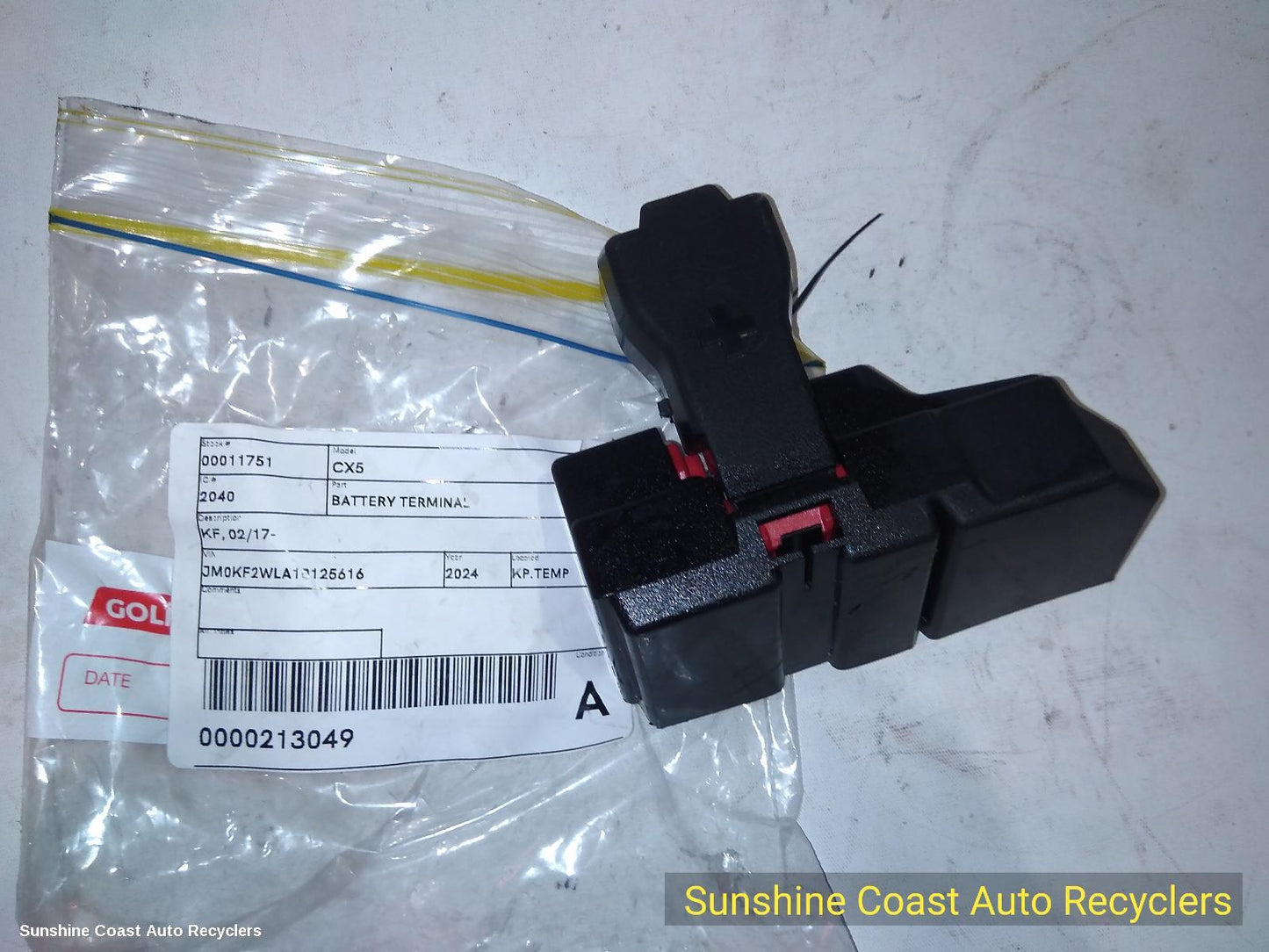 2017-2026 Mazda Cx5 Battery Terminal